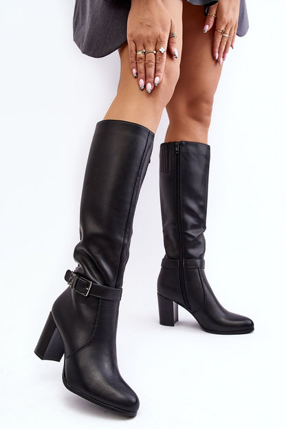 Heeled boots model 189046 Step in style