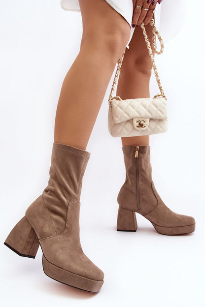 Heeled boots model 189387 Step in style
