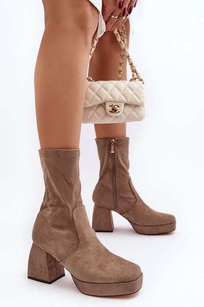 Heeled boots model 189387 Step in style