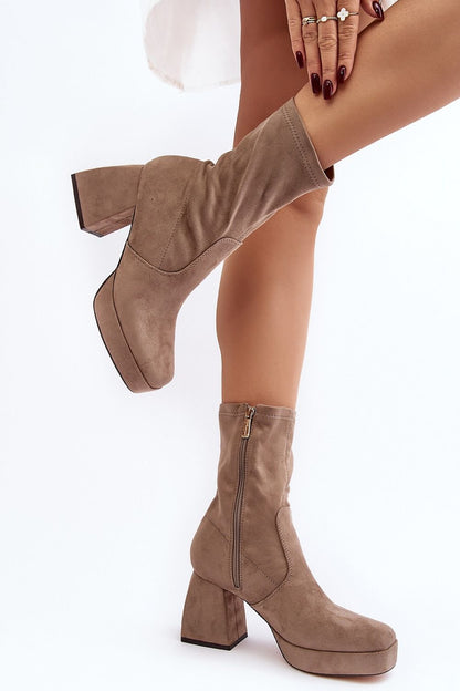 Heeled boots model 189387 Step in style