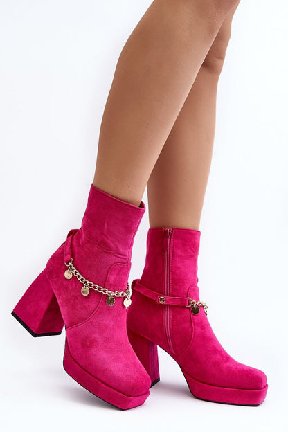 Heeled boots model 189753 Step in style