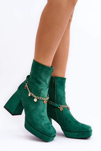 Heeled boots model 189753 Step in style