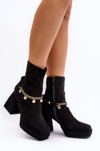 Heeled boots model 189753 Step in style