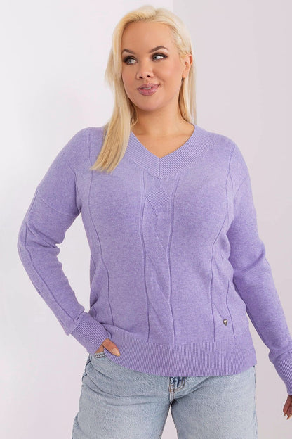 Chandail plus size model 190061 Factory Price