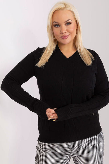 Chandail plus size model 190061 Factory Price