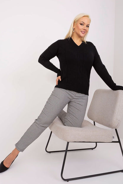 Chandail plus size model 190061 Factory Price