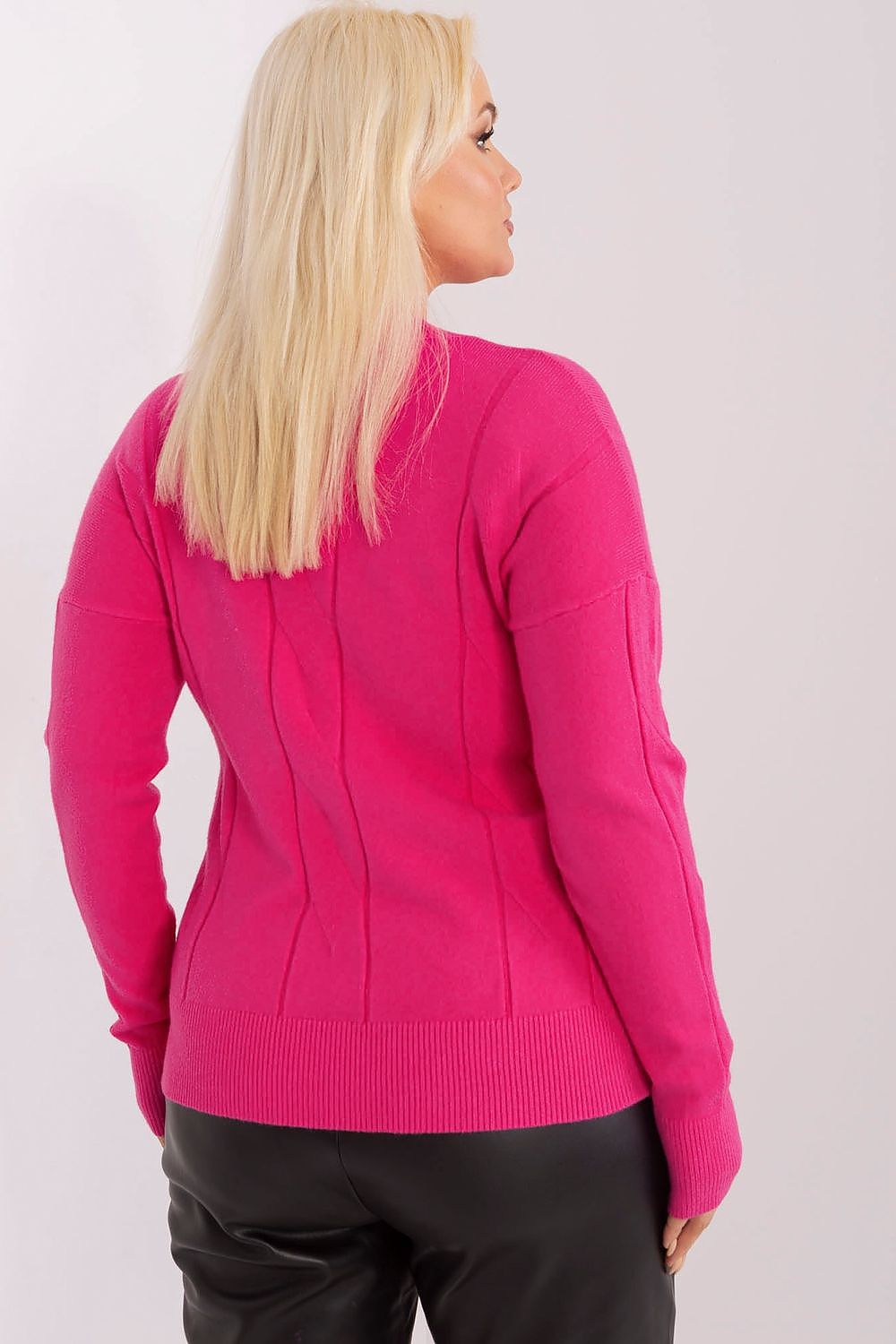 Plus size sweater model 190061 Factory Price