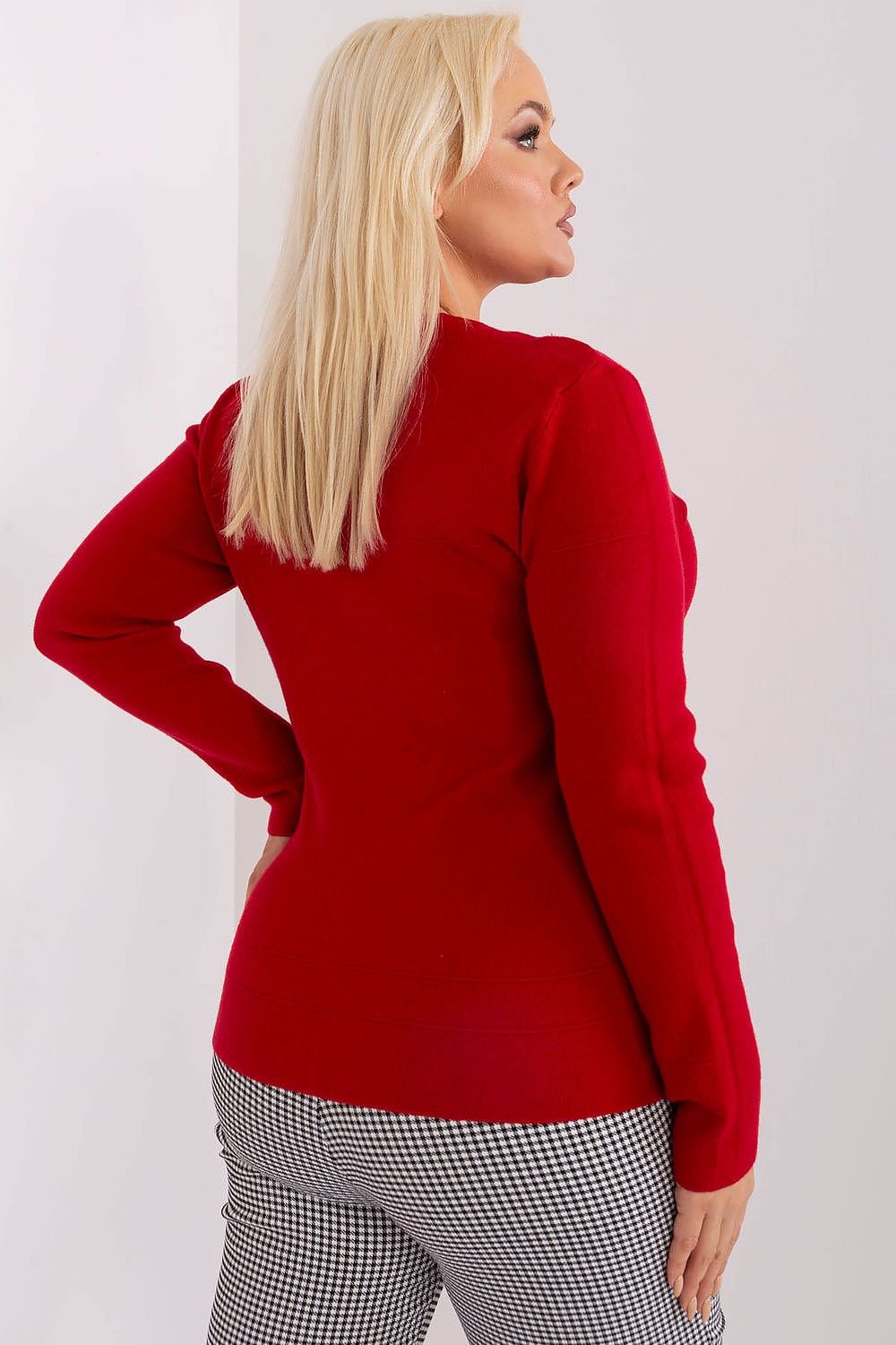 Plus size sweater model 190072 Factory Price