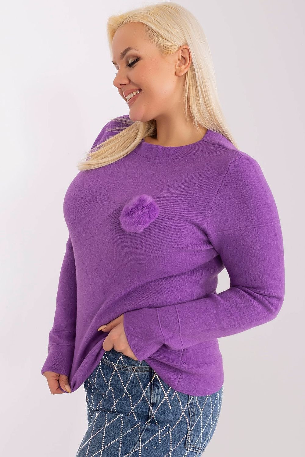 Plus size sweater model 190072 Factory Price