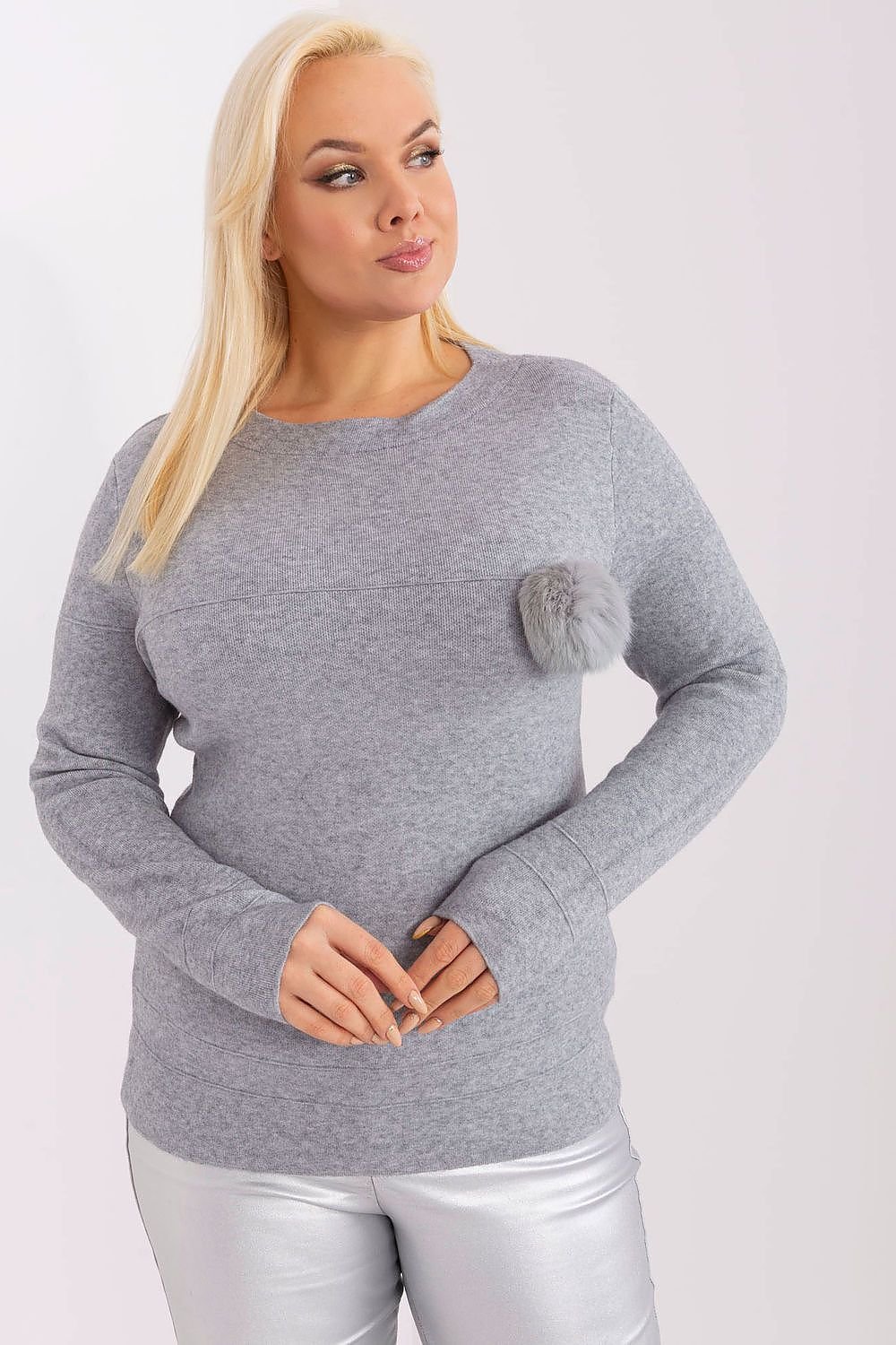 Plus size sweater model 190072 Factory Price