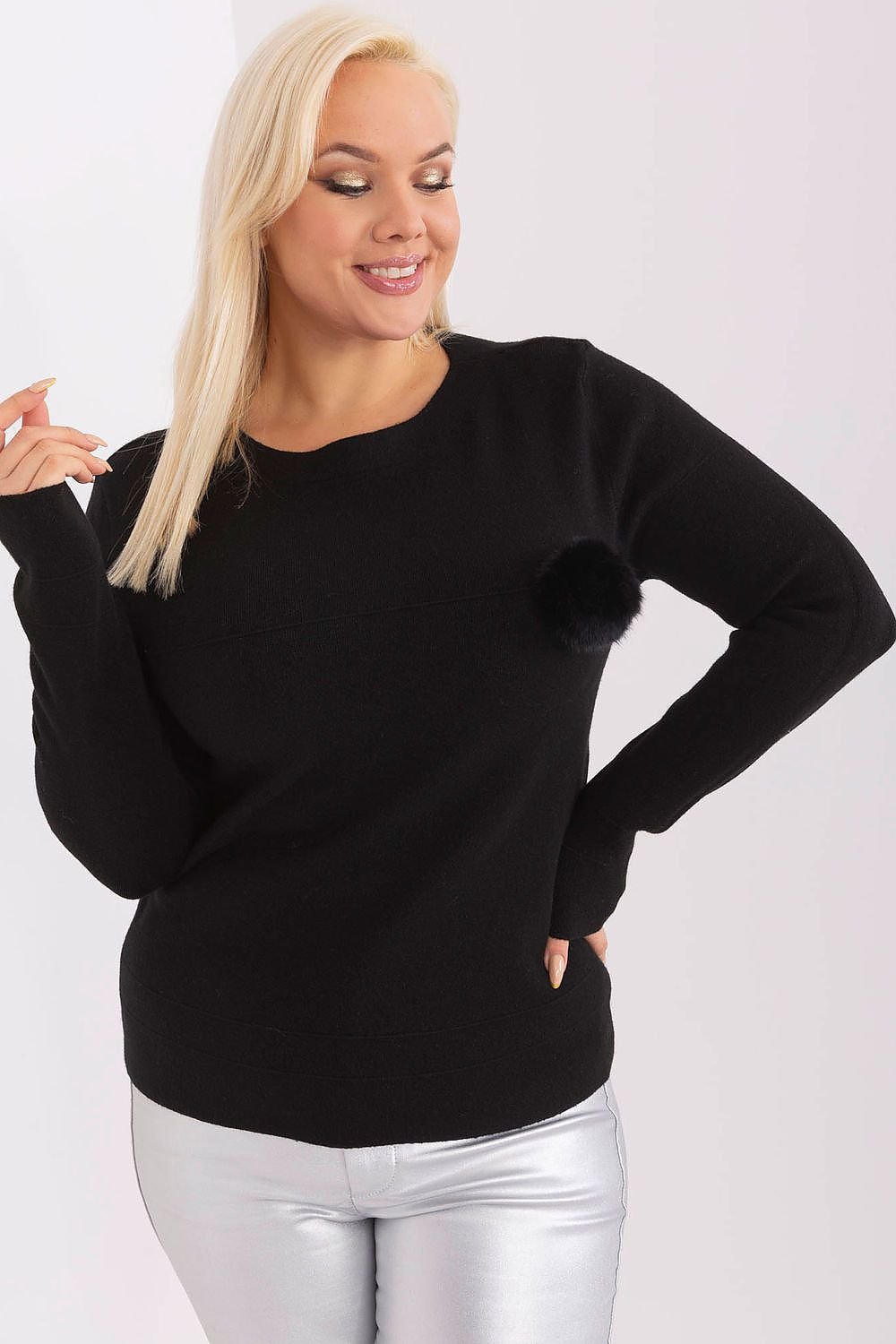 Plus size sweater model 190072 Factory Price
