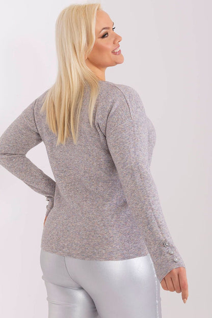 Chandail plus size model 190091 Factory Price