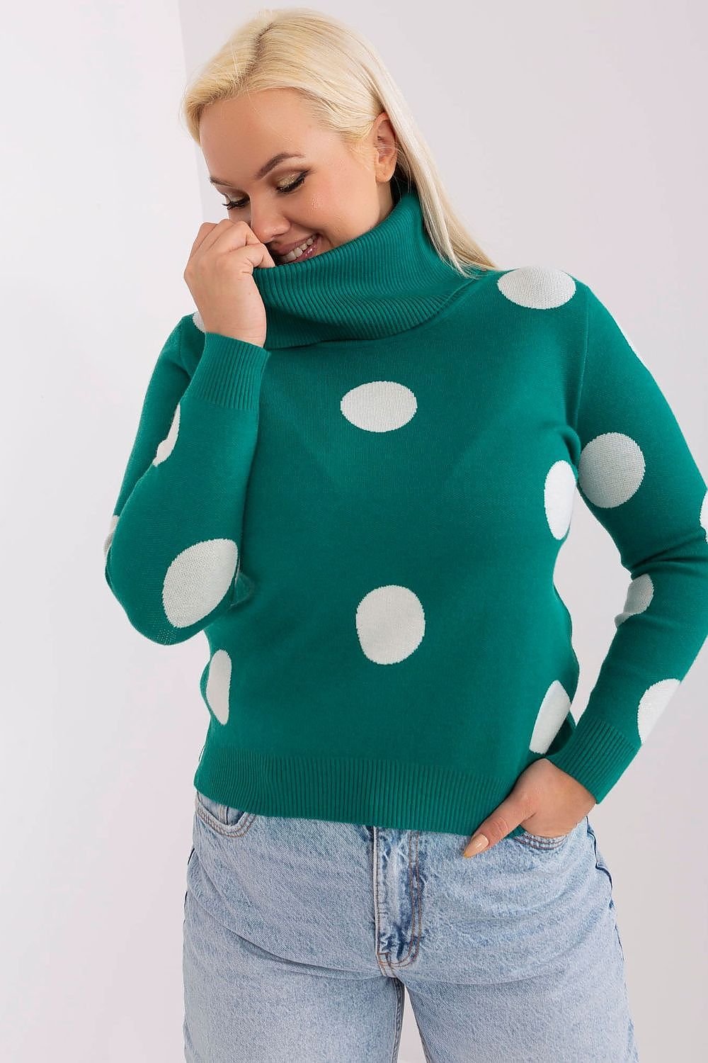 Plus size sweater model 190125 Factory Price