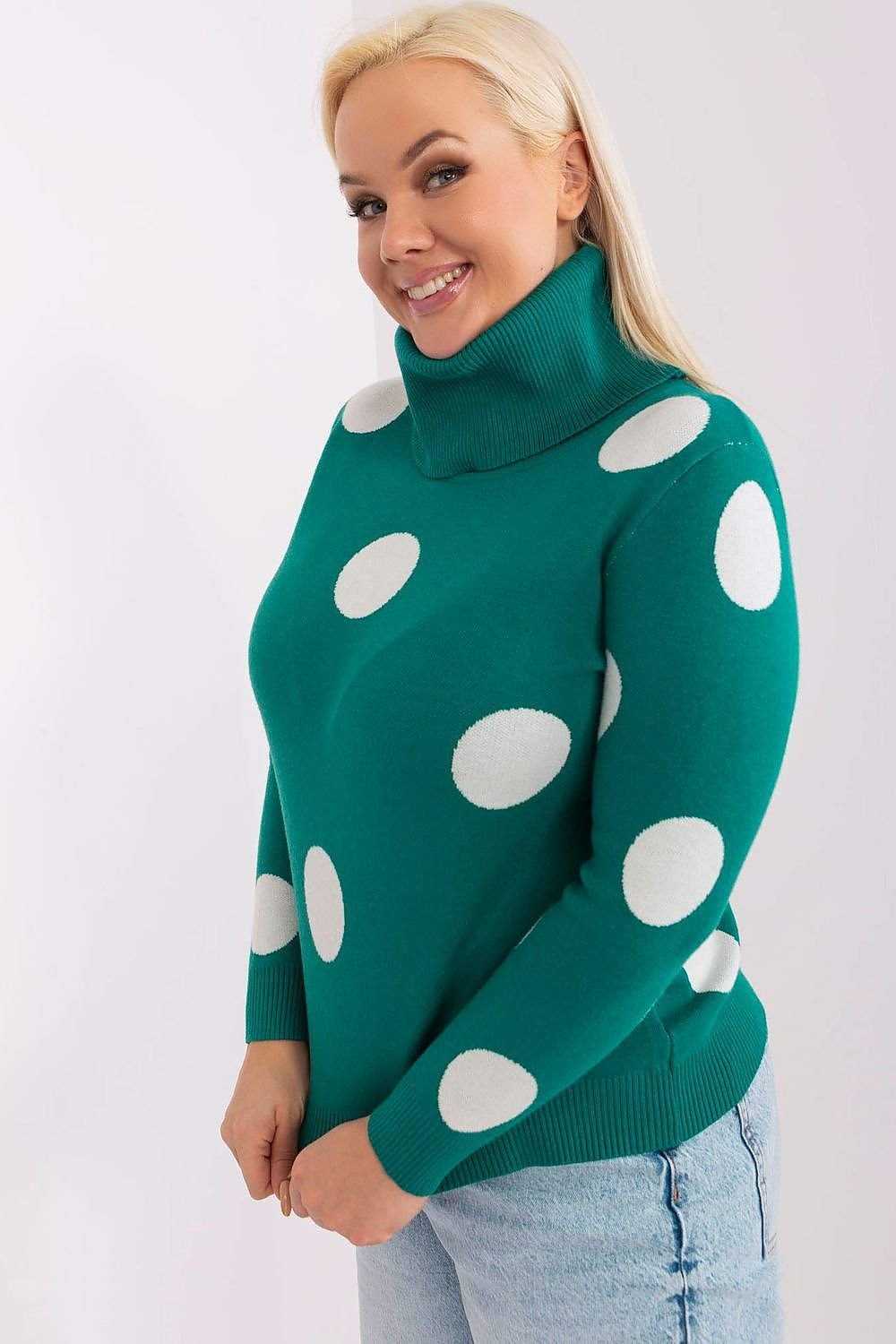 Plus size sweater model 190125 Factory Price