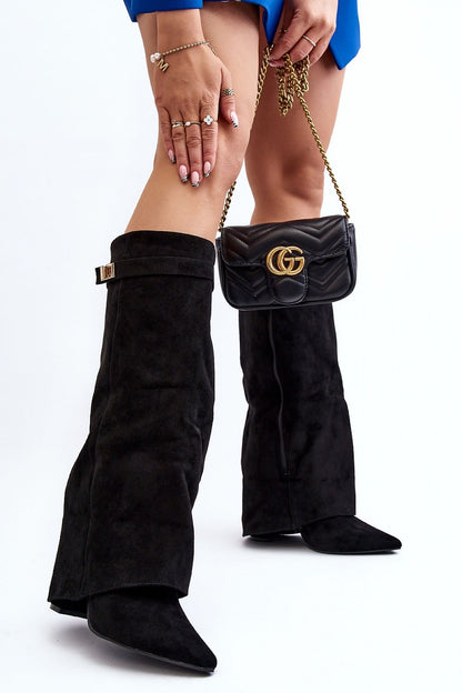 Heeled boots model 191034 Step in style
