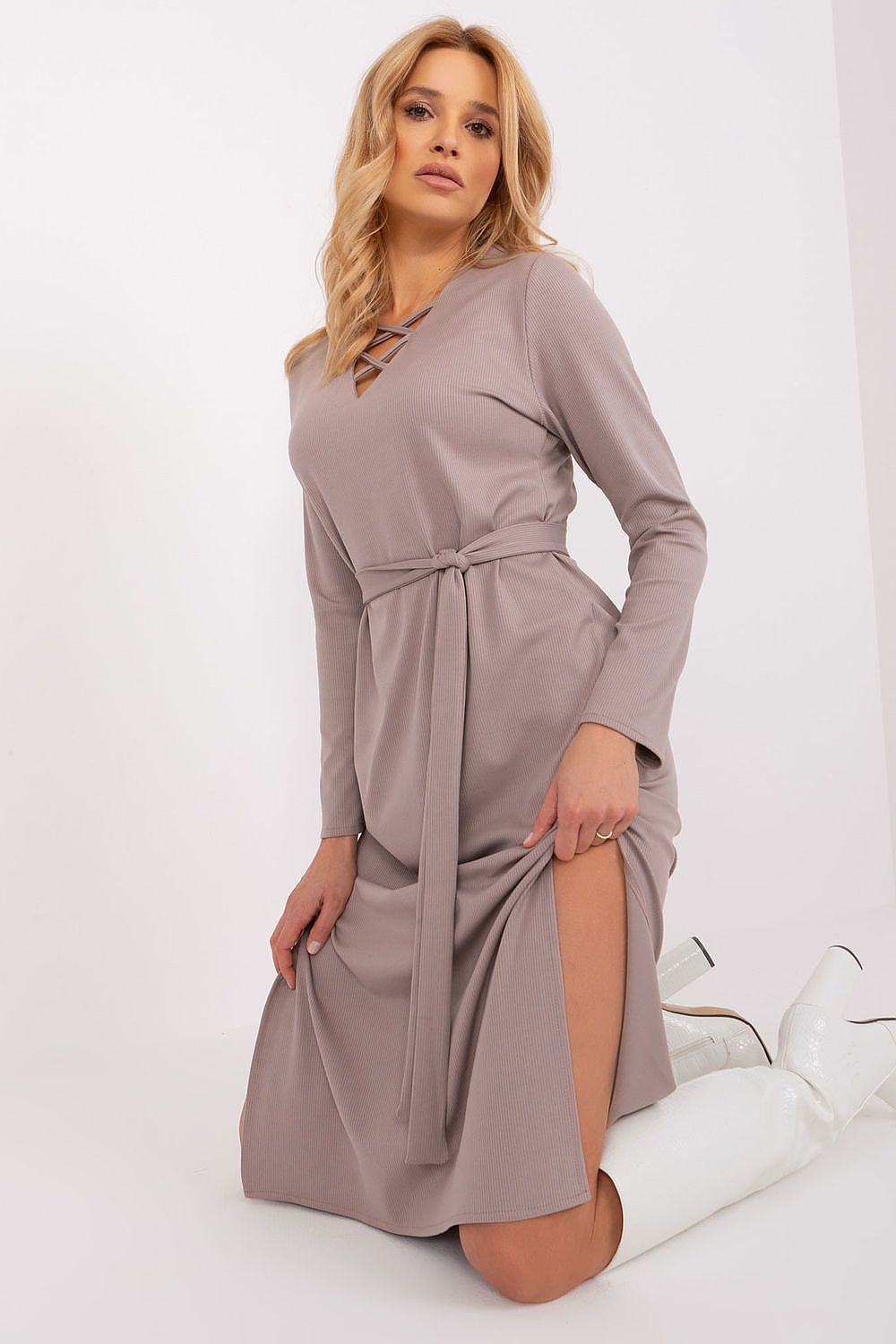 فستان نهاري موديل 191558 لاكيرتا