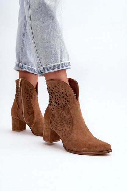 Heeled boots model 191873 Step in style