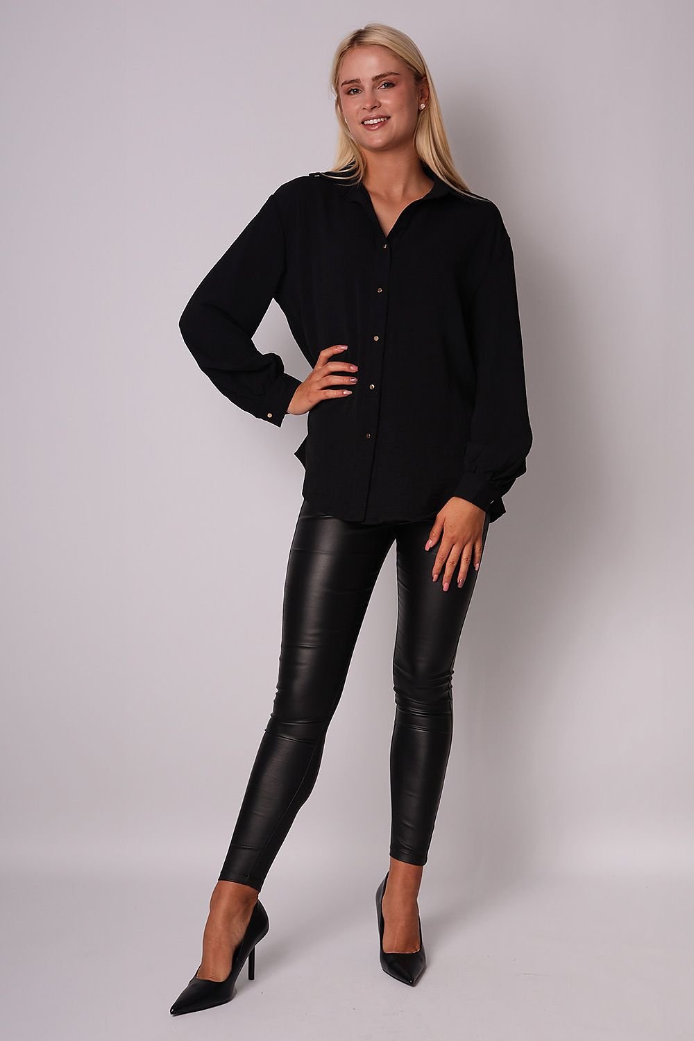 قميص بأكمام طويلة موديل 191890 Ax Paris