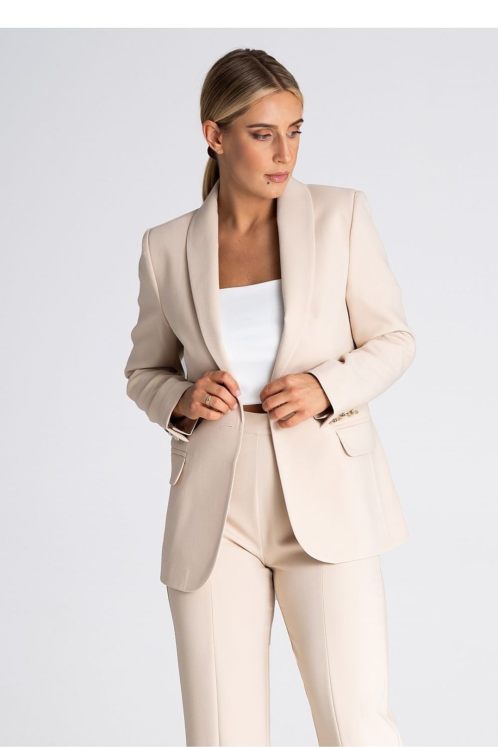Women's blazer model 192072 Figl