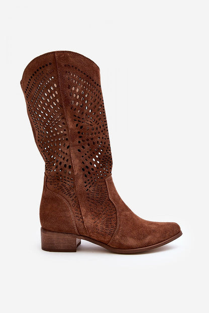 Openwork boots model 192096 Step in style