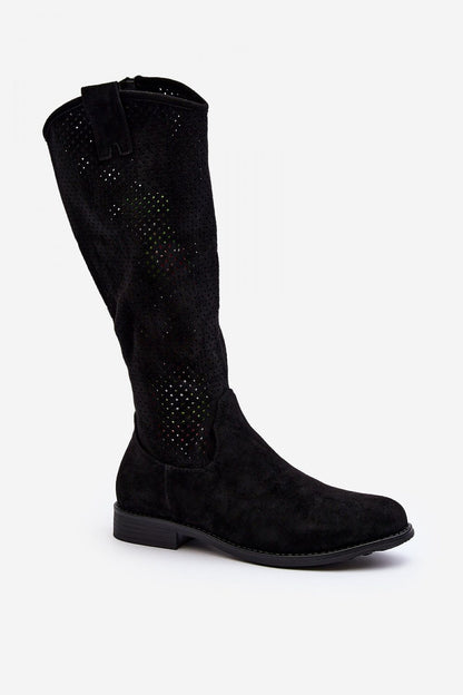 Openwork boots model 192101 Step in style