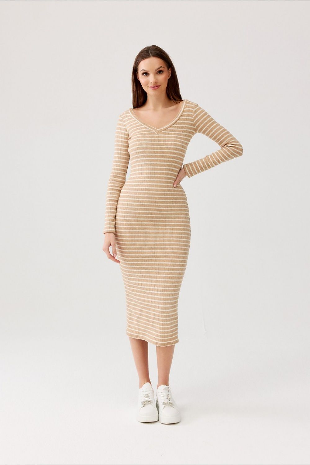 فستان نهاري موديل 192555 روكو فاشون