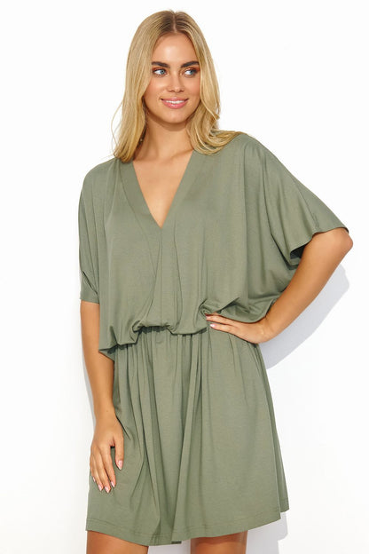 Robe de jour model 192945 Makadamia