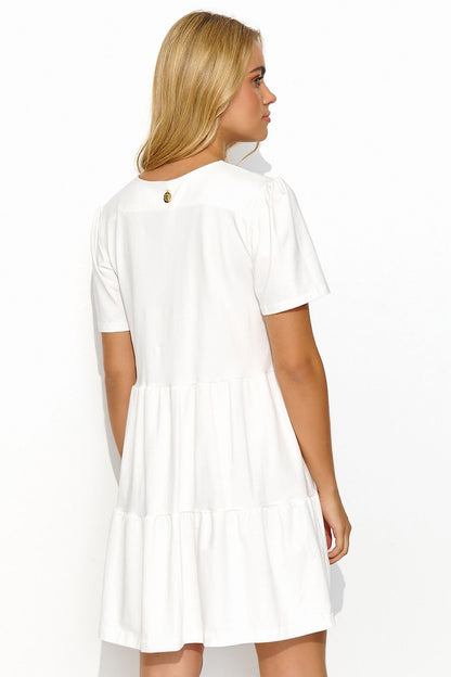 Robe de jour model 192951 Makadamia