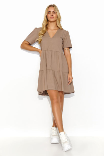 Robe de jour model 192951 Makadamia