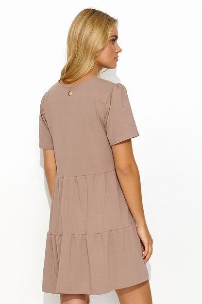 Robe de jour model 192951 Makadamia