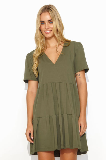 Robe de jour model 192951 Makadamia