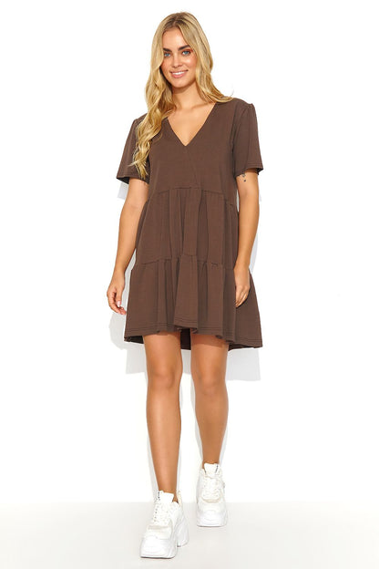 Robe de jour model 192951 Makadamia