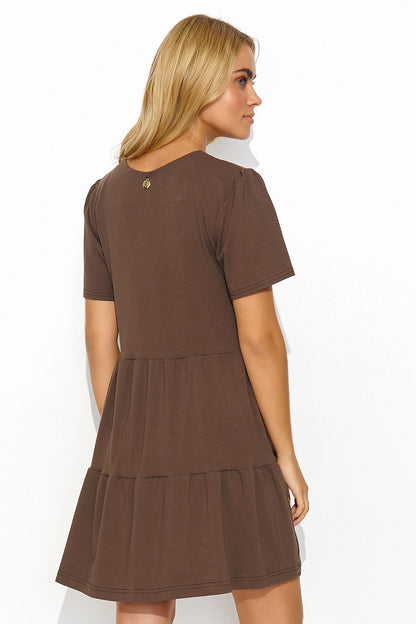 Robe de jour model 192951 Makadamia