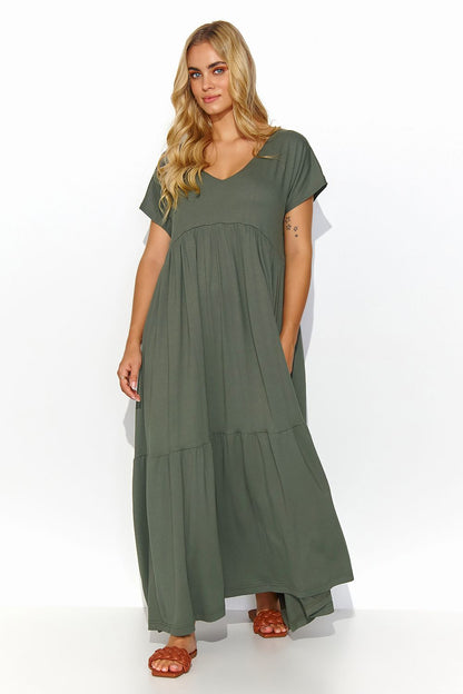 Robe de jour model 192956 Makadamia