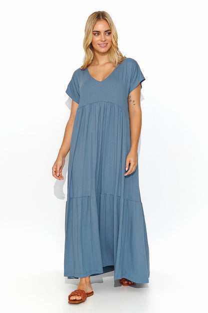 Robe de jour model 192956 Makadamia