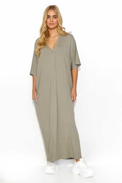 Robe de jour model 193060 Makadamia