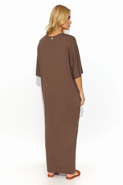Robe de jour model 193060 Makadamia
