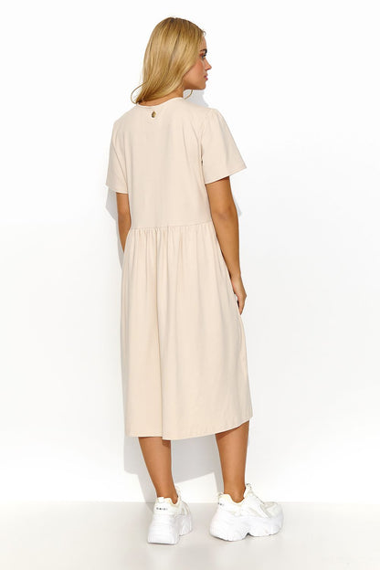 Robe de jour model 193201 Makadamia