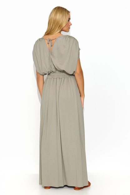 Robe de jour model 193207 Makadamia