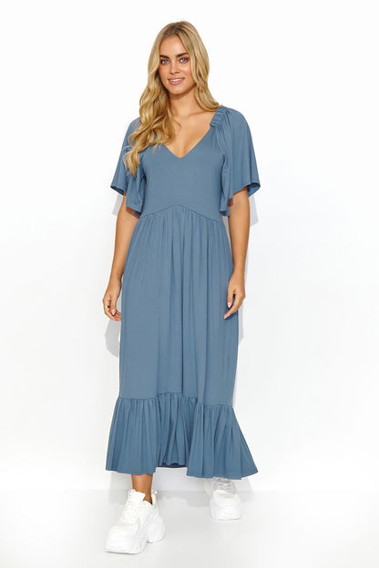 Robe de jour model 193212 Makadamia