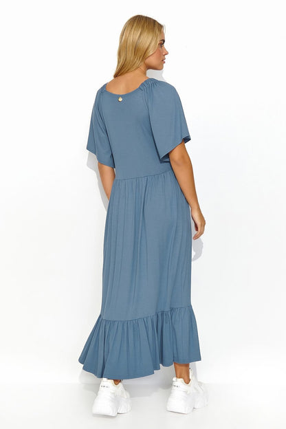 Robe de jour model 193212 Makadamia