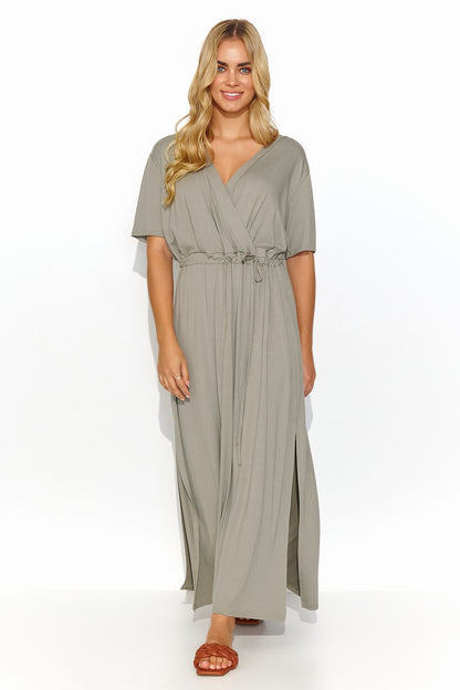 Robe de jour model 193218 Makadamia