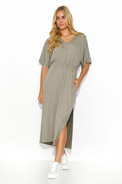 Robe de jour model 193224 Makadamia