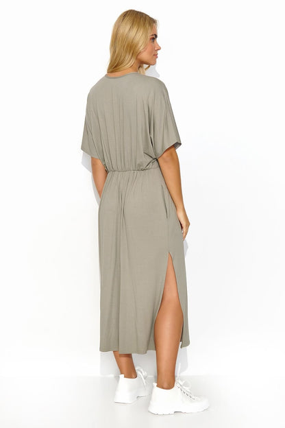 Robe de jour model 193224 Makadamia