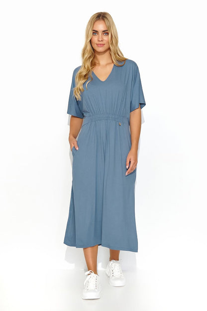 Robe de jour model 193224 Makadamia