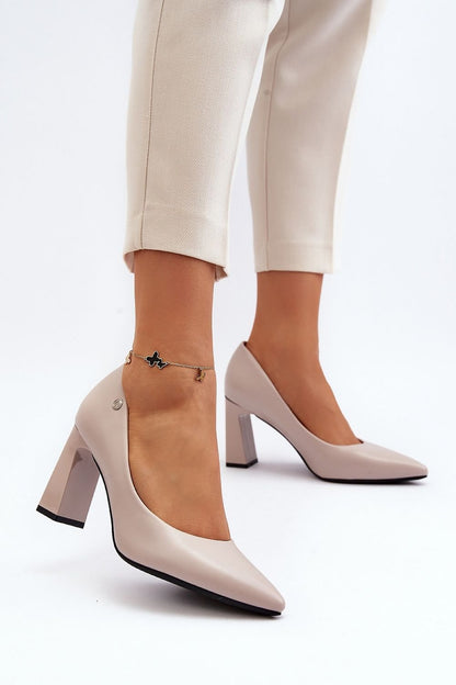 Escarpins talon large model 193381 Step in style