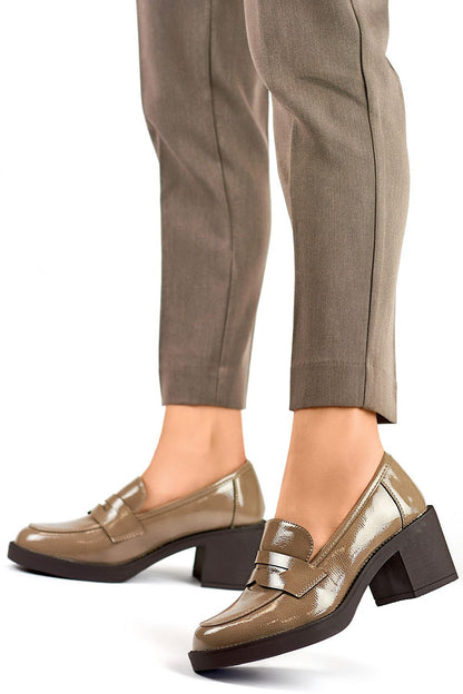 Escarpins talon large model 193771 PRIMO