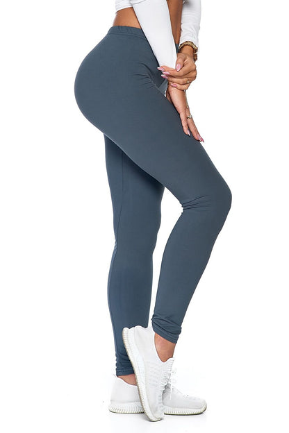 Legging long taille haute effet pêche doux Moraj