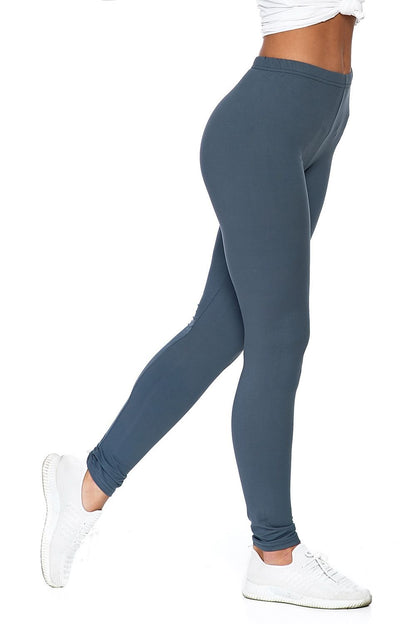 Legging long taille haute effet pêche doux Moraj