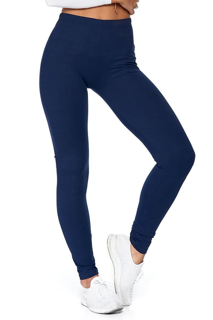 Legging long taille haute effet pêche doux Moraj